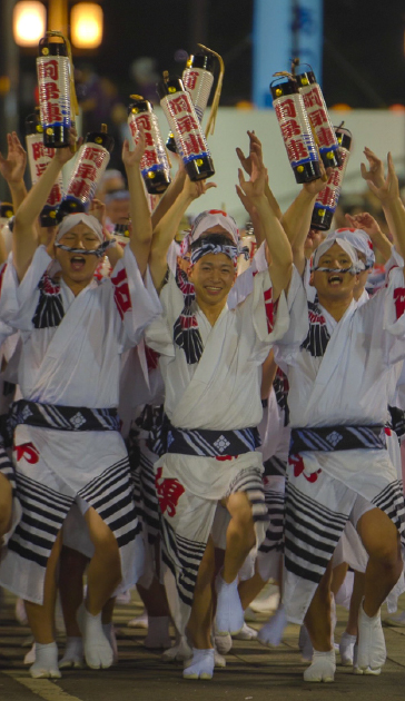 阿呆連 男踊り(奴凧)